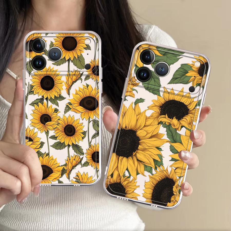 Phone Cases Xr Iphone - かわいいひまわり柄ケース Apple iPhone 17 Pro Max