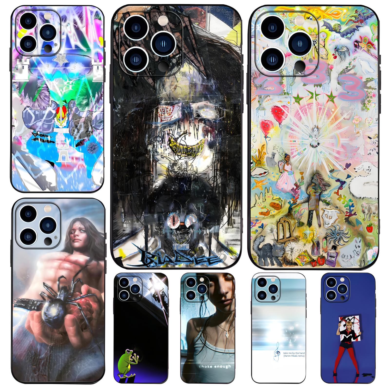Phone Cases Iphone 13 - ミュージックアルバム B-Bladee 333 iPhone17 16 16e