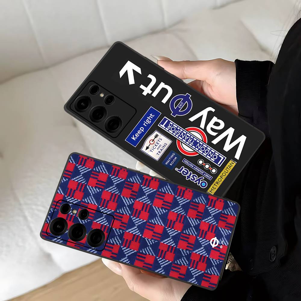 Phone Cases London - L-London U-Underground 電話ケース Samsung S 24