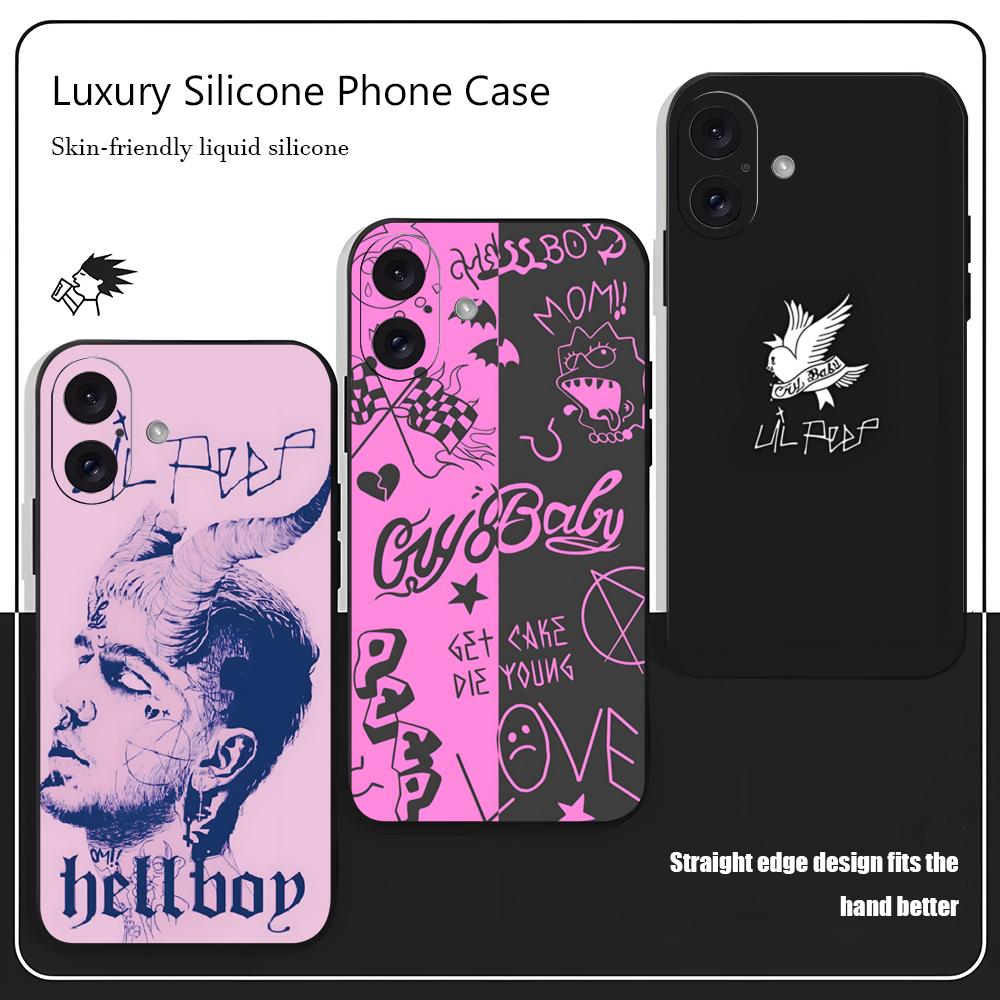 L-Lil Peep有名スター人気スマホケース iPhone - Phone Cases Xr Iphone のレビューと価格