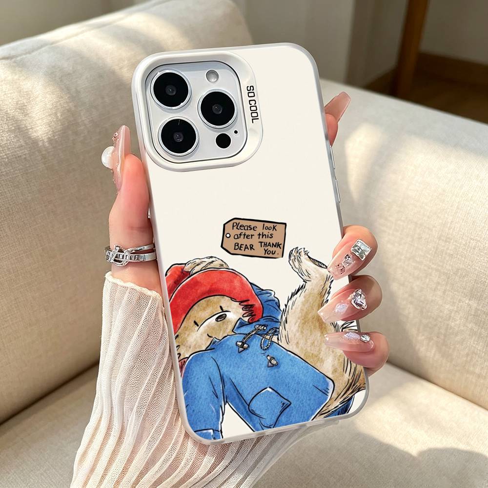 ロンドン・パディントンのクマのイラストが描かれたiPhone - Phone Cases London のレビューと価格