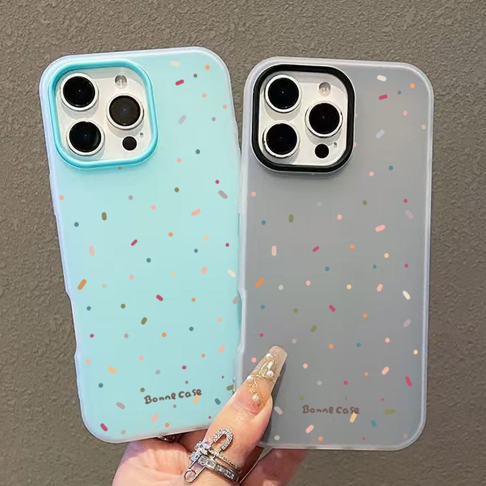 可愛いカラフルなキャンディドット柄のスマホケース Xiaom - Phone Cases Xiaomi 15 のレビューと価格