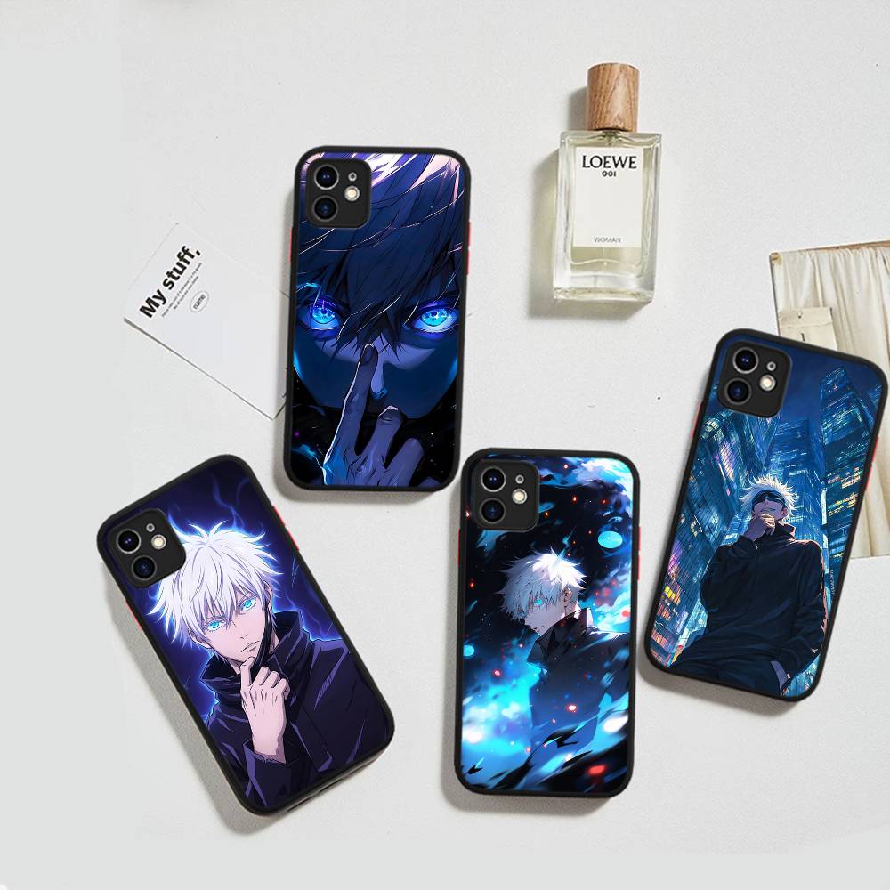 呪術廻戦 五条悟 新型 iPhone 15 16 Pro M - Phone Cases Jujutsu Kaisen のレビューと価格