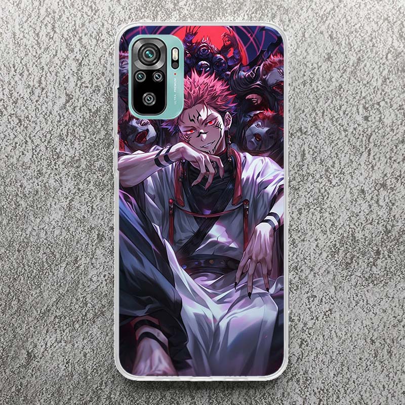呪術廻戦 両面宿儺 ソフトケース Xiaomi Redmi  - Phone Cases Jujutsu Kaisen のレビューと価格