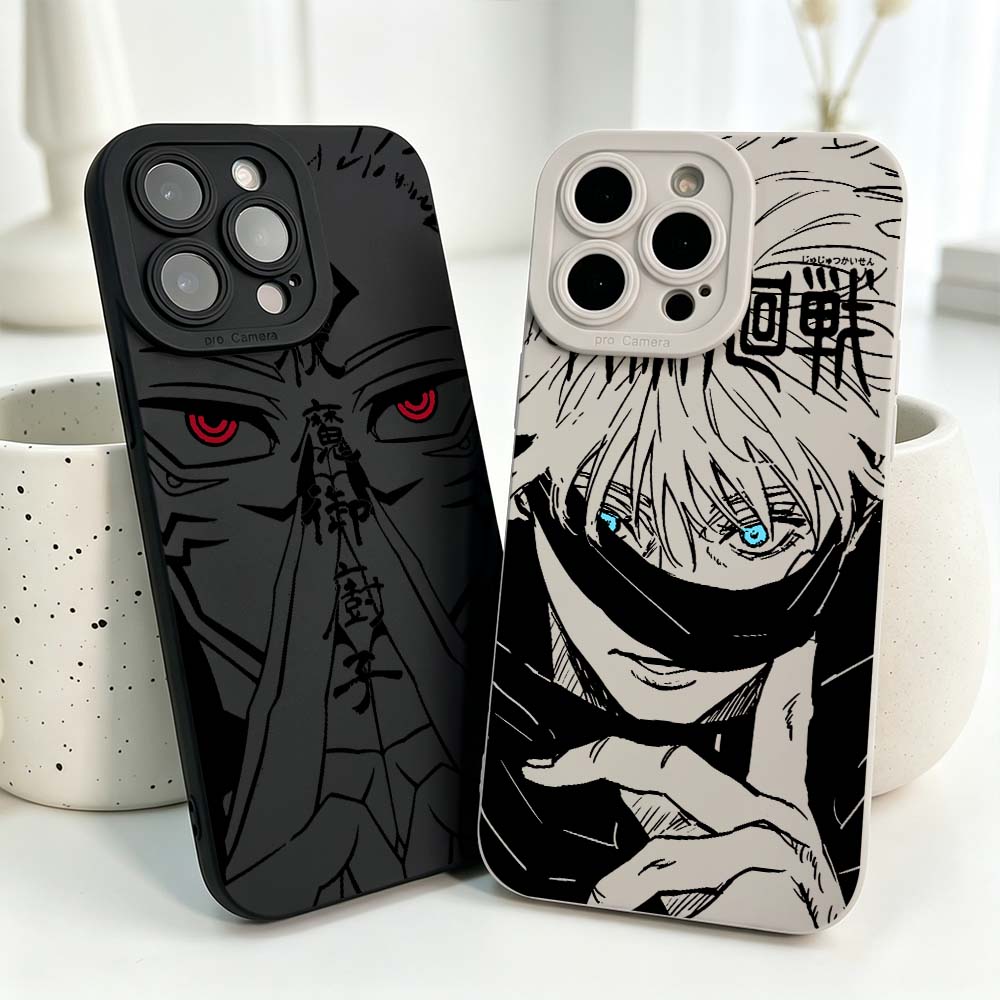 アニメ「呪術廻戦」クールカバーシリコンケース iPhone  - Phone Cases Jujutsu Kaisen のレビューと価格