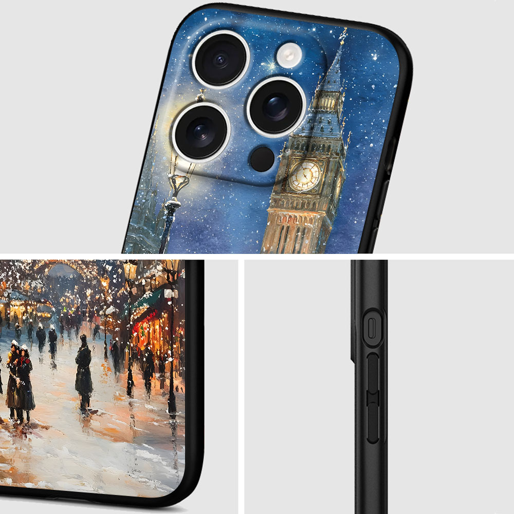 冬のクリスマスをロンドンで体験できるiPhoneケース（iP - Phone Cases London のレビューと価格